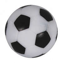 Мяч для настольного футбола пластик D 36 мм (белый)